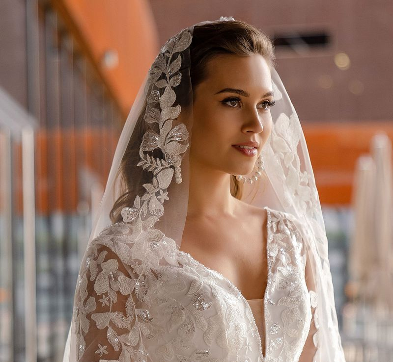 Missing image for Wedding veil Magda