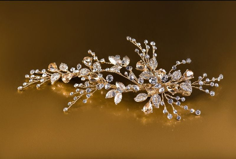 Missing image for Floral Bridal Clip T019