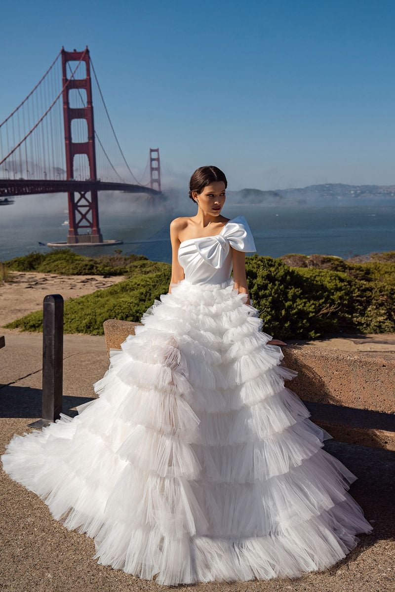 Missing image for Wedding dress S-645-Odrie