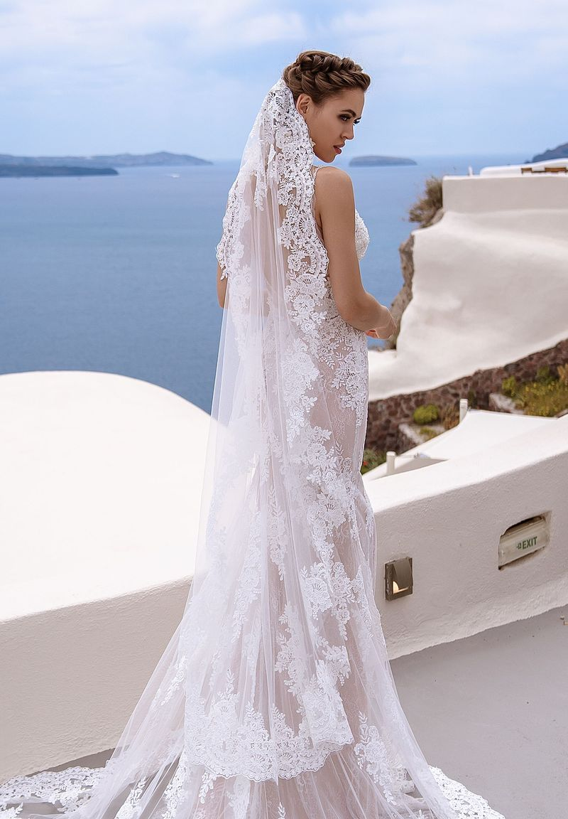 Missing image for Wedding veil F-060